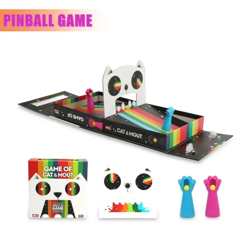 

Игра настольная «Кот и рот» с магнитом, 1 комплект