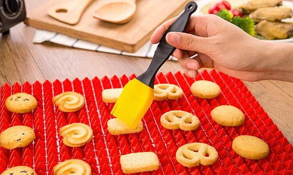 Pyramid Pan Bakeware Nonstick Silicone Baking Mats Pad Moulds Microwave Oven Tray Sheet Kitchen Tools | Дом и сад