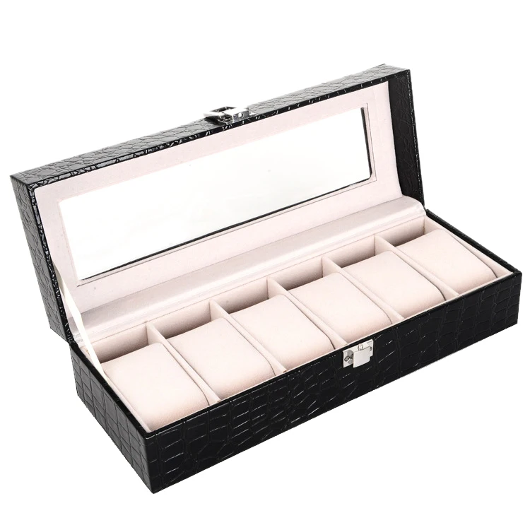 

Crocodile Jewelry Storage Box Jewelry Box Can Be Seen In The Unisex Watch Box