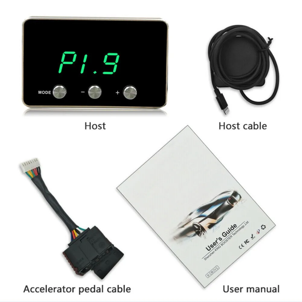 

10g Accelerator Controller Electronic 50mm X 30mm X 6mm 9 Mode Drive For Land Rover Model 898