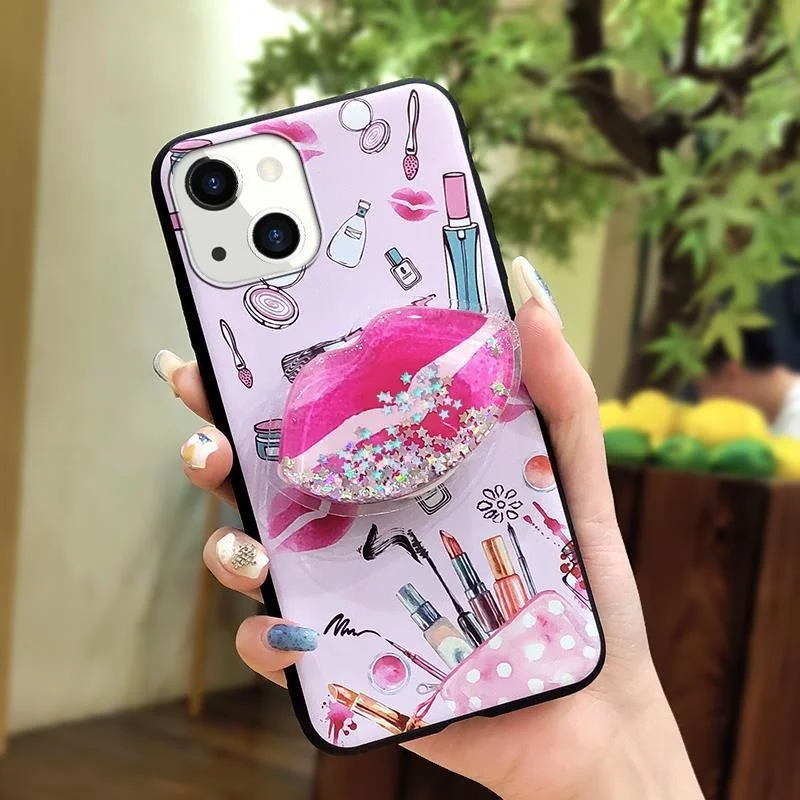 

Suitable for iphone 13/Apple mobile phone case 2021 new comes with mobile phone holder