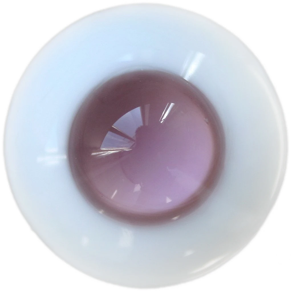 [wamami] Мечтательное пастельное сиреневое стеклянное глазное яблоко ручной работы
