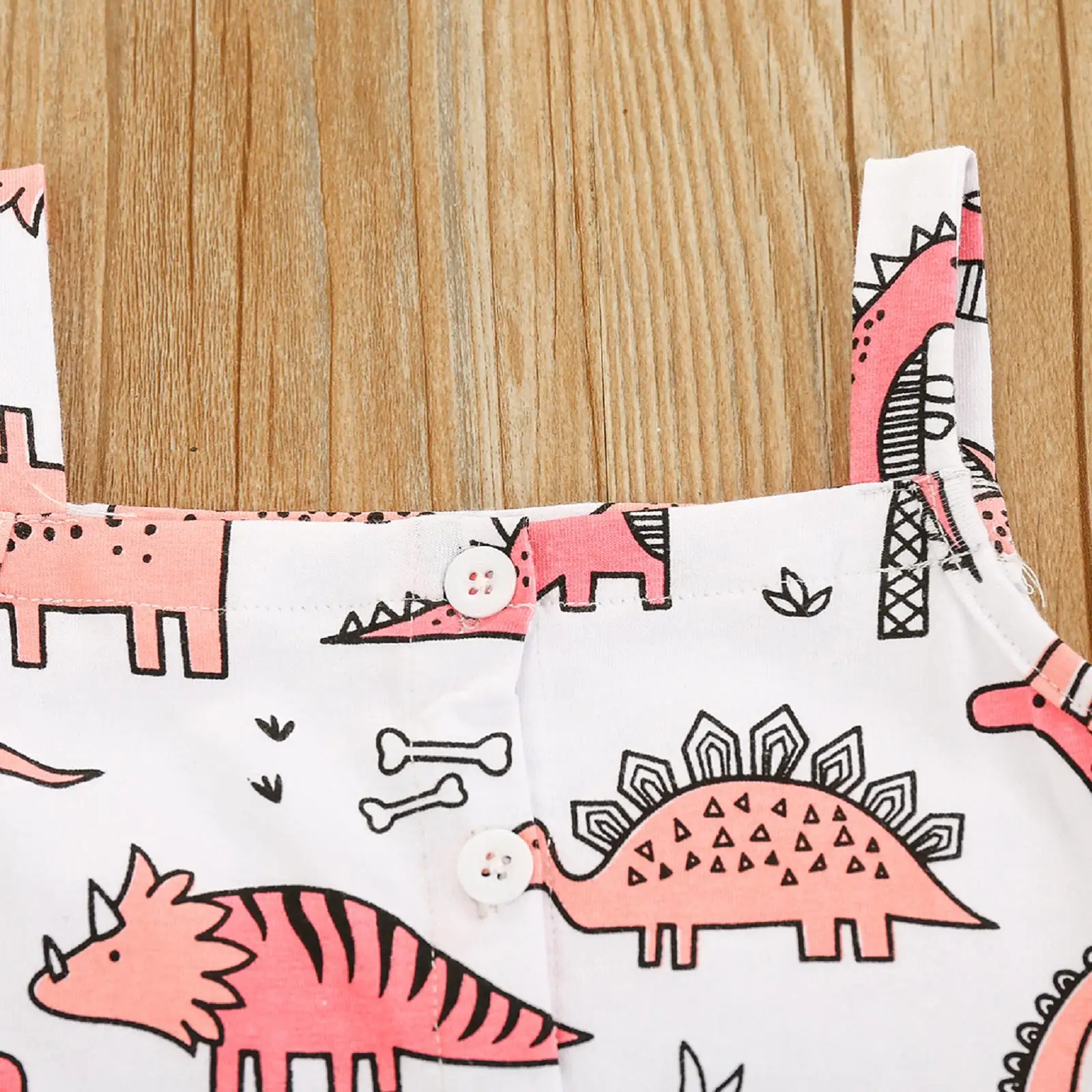 Летнее платье для маленьких девочек комплект одежды из 3 предметов Модный костюм