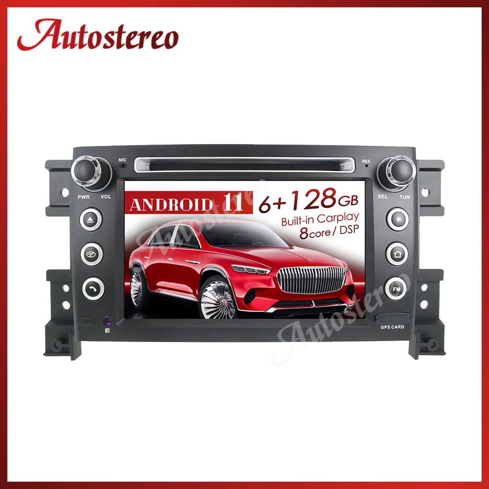 

Android 11 6 + 128G Carplay IPS экран для Suzuki Grand Vitara 2005-2012 автомобильный GPS-навигатор мультимедийный плеер автомобильное радио головное устройство