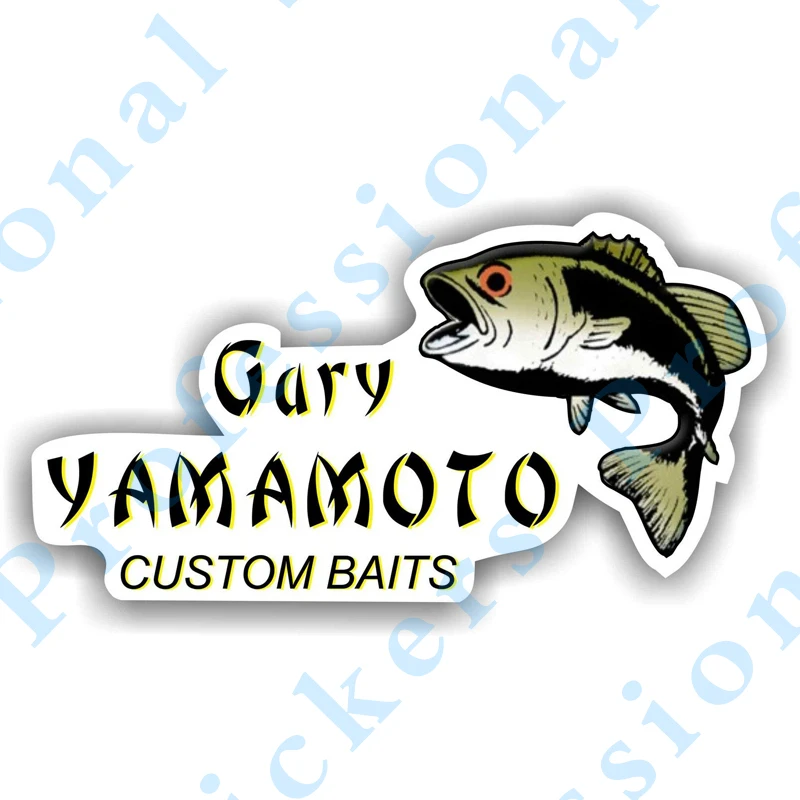 

Yamamoto Car Stickers Car Stickers Fishing Tackle Box Bait Fishing Boat Truck Bait Trailer High Waterproof Fishing Brand
