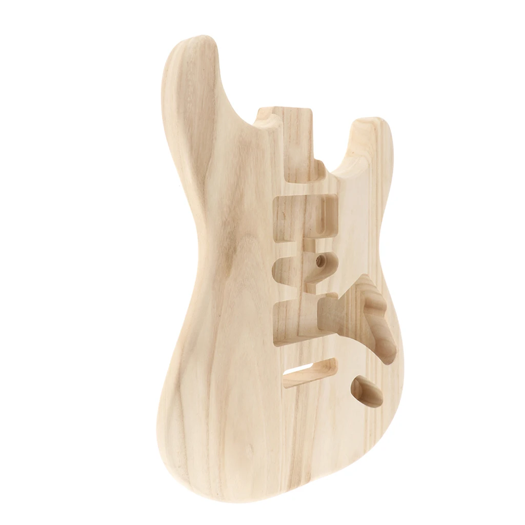 

Electric Guitar Unfinished Body, Sycamore Wood DIY Musical Instrument Accessory
