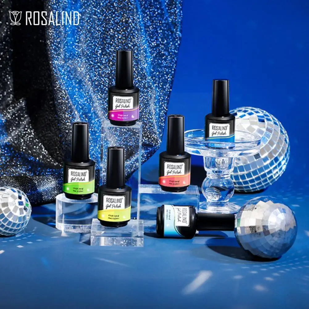

15ml Luminous Neon Gel Nail Polish Varnish Glow In Nails Uv Neon Soak The Dark Varnish Fluorescent Gel Off Gel Uv C2w3