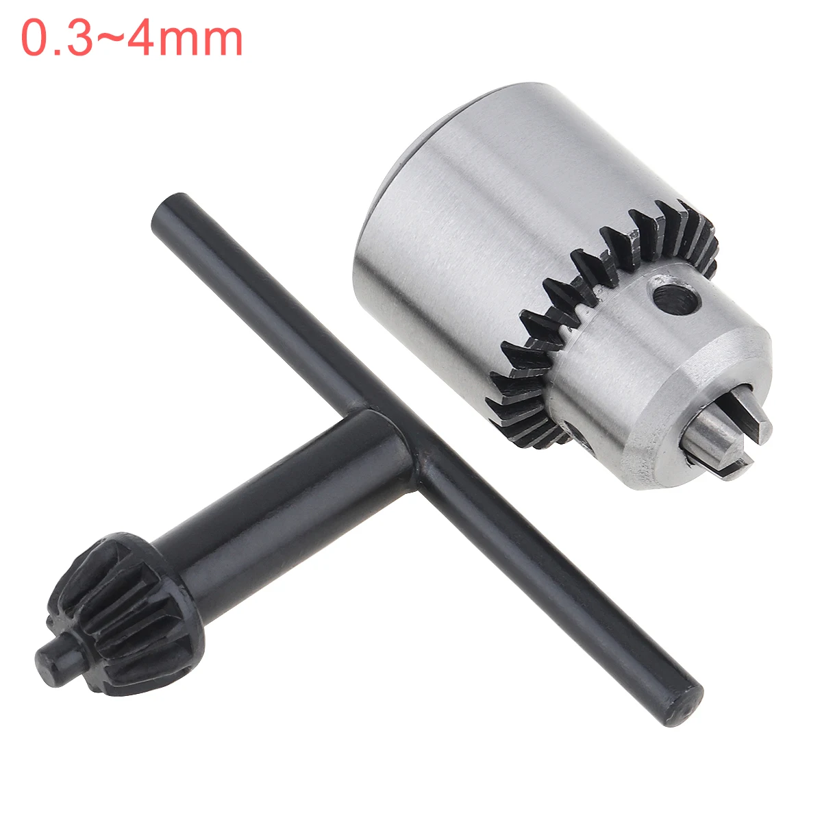 

2pcs/set Mini 0.3-4mm JTO Drill Collet Chuck with 1/4'' Chuck Inner Hole Diameter and Hexagon Key Wrench for DIY Electric Drills
