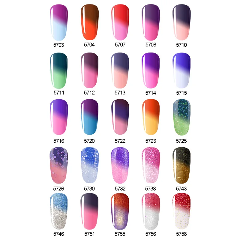 УФ Гель лак для ногтей Modelones цветной красный выдерживает температуру|long lasting nail|uv