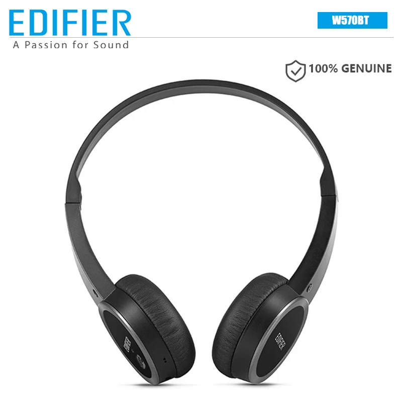 EDIFIER W570BT стерео Bluetooth гарнитура Беспроводной музыка компьютер подавление шума Hi Fi