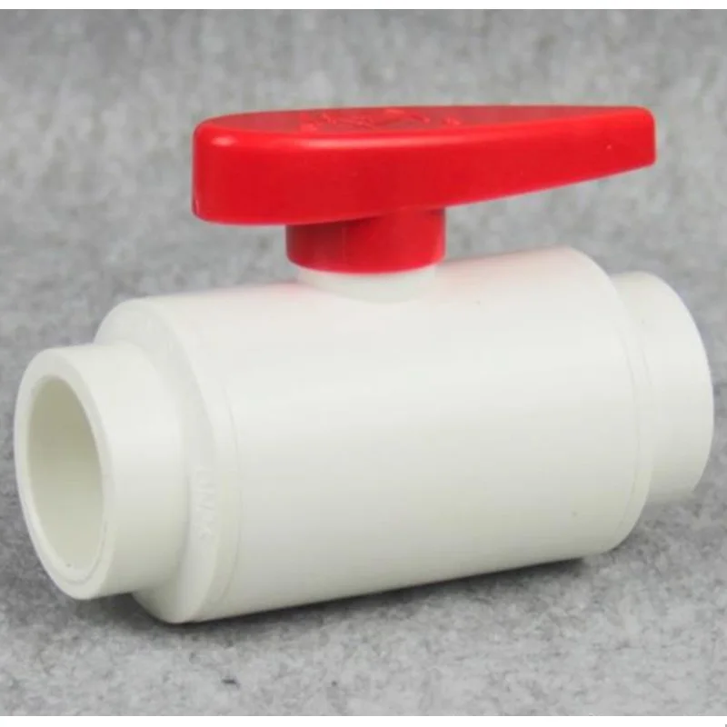 1 шт. 20 ~ 63 мм Высокое качество UPVC глобус клапан домашний сад водопроводная муфта