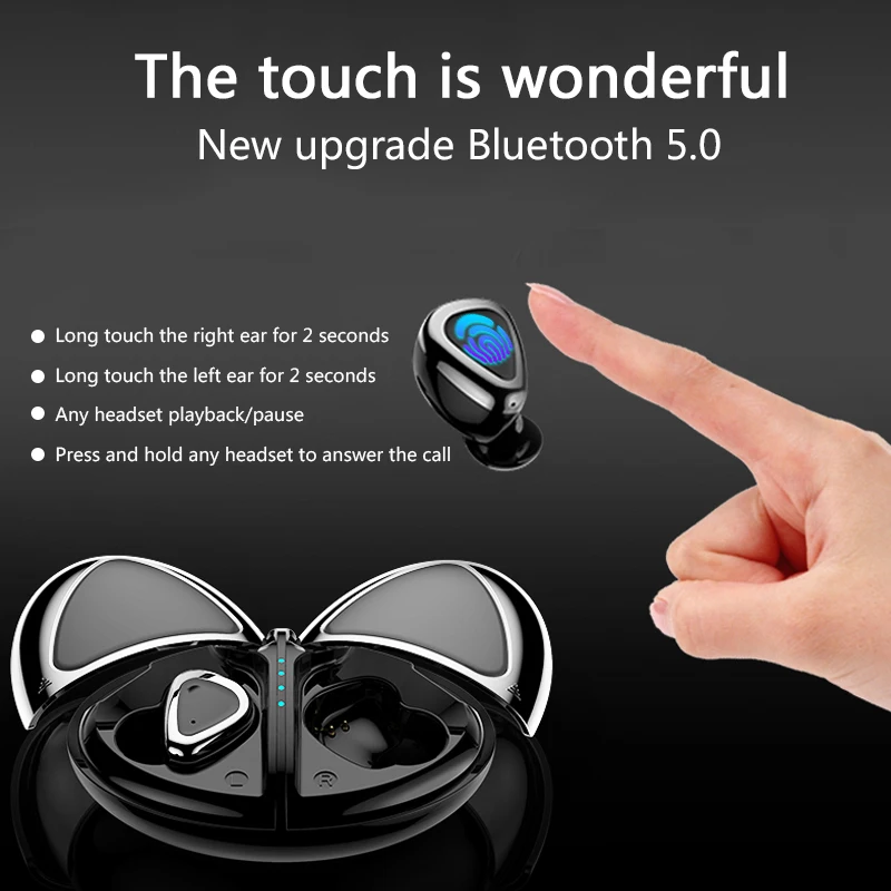Bluetooth наушники для женщин беспроводные с Blutooth Hi Fi Музыкальная гарнитура IPX7