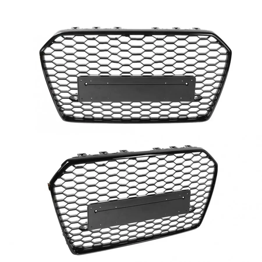 Решетка для переднего бампера автомобиля решетка Audi A6/S6 2016 2017 2018 (установка RS6 Style)