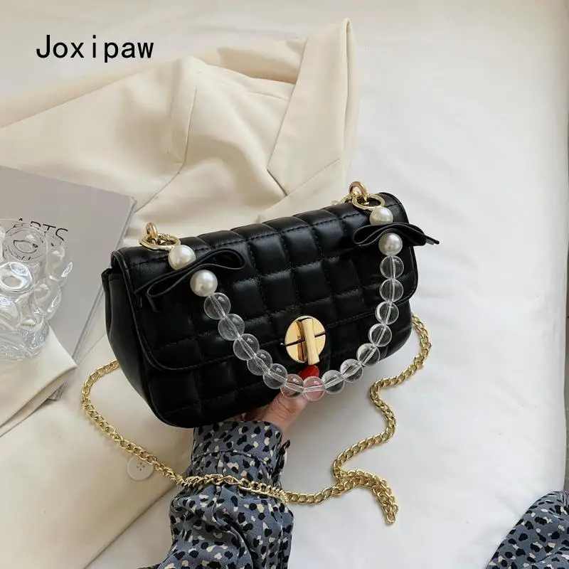 

Осень 2021 Новинка Высококачественная маленькая квадратная сумка с цепочкой в форме алмаза модная повседневная универсальная сумка-мессенд...