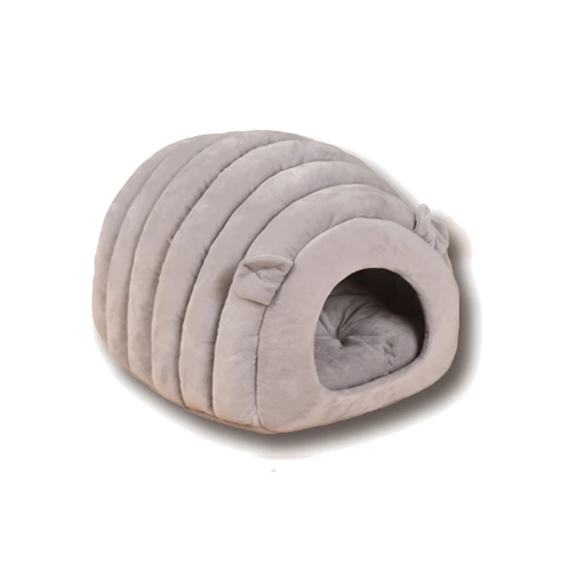Новый креативный полузакрытый кошачий наполнитель зимнее теплое гнездо для