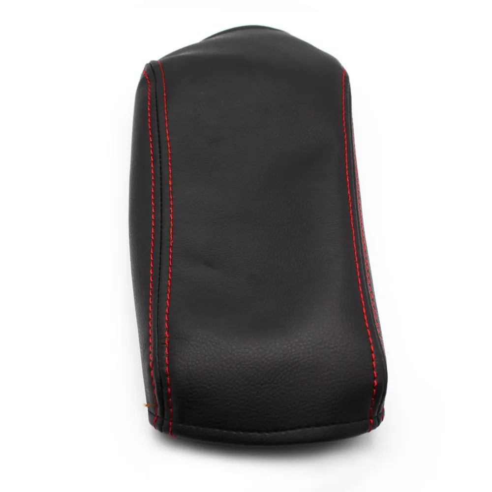 center armrest B-R Автомобильная Центральная консоль подлокотник коробка/дверная ручка панель из микрофибры кожаный чехол для Toyota Corolla - Название цвета: center armrest B-R