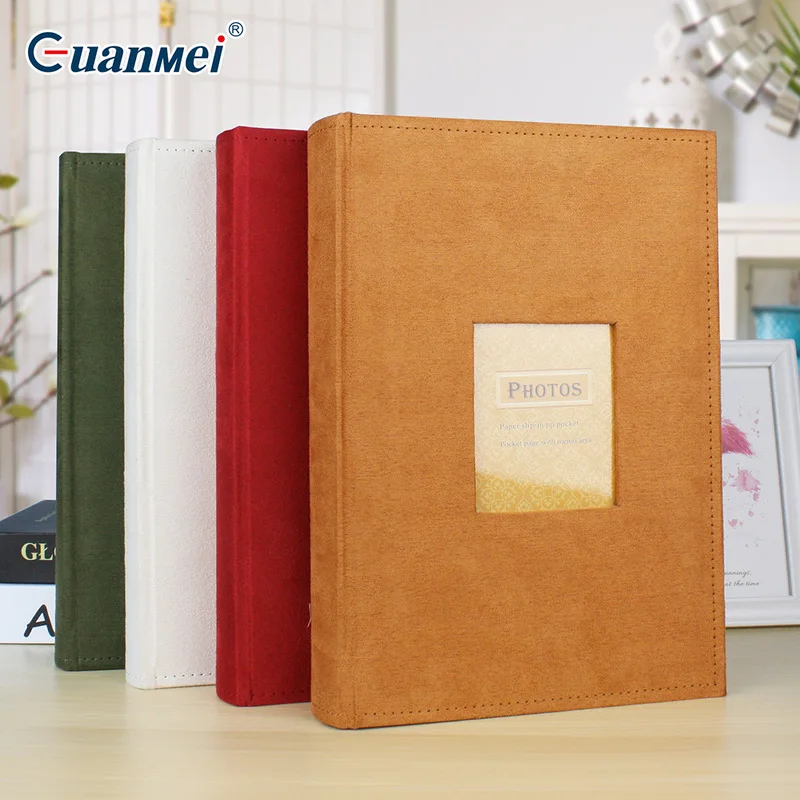 Держит 300 фото без застежек в памятная фотография альбом Семья памяти Тетрадь