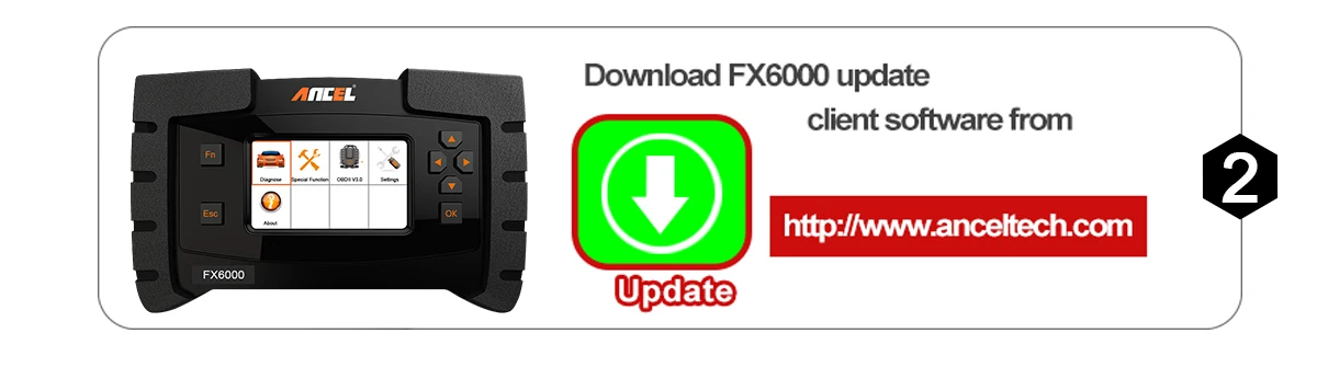 ANCEL FX6000 OBD2 автомобильный сканер автомобильный диагностический инструмент полные системы ABS DPF масляный ключ TPMS ДИАГНОСТИКА автомобиля OBD2 обновление бесплатно