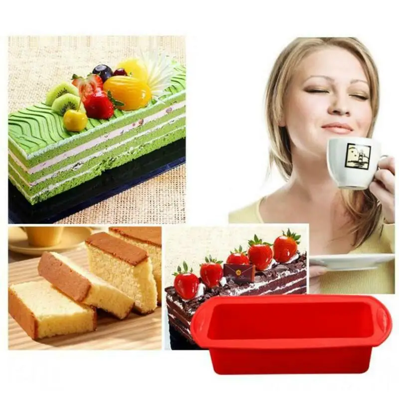 

Home Diy Bread bread french silicone toast cake loaf Pan-soap Large pan Nonstick Mold Silicone mold