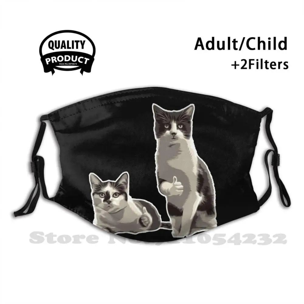 

Thumbs Up Cat Meme Shirt Hot Sale Print Diy Masks Memes Funny Internet Cat Funny Cats Thumbs Up Thumbs Up Cats Cat Thumbs Up