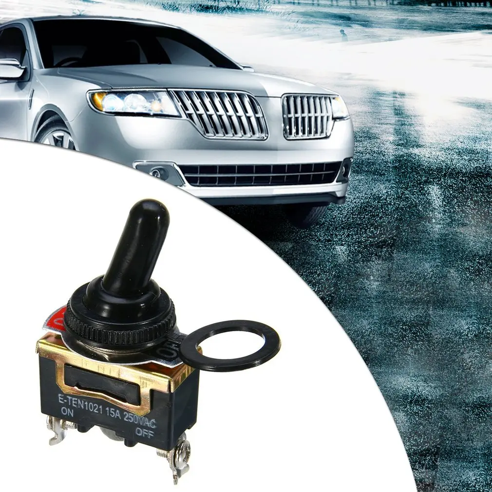 

5Pcs Toggle Switch Rocker Switch E-Ten1021 Car Modification Switch Waterproof Switch For Vehicle And Ship Modification