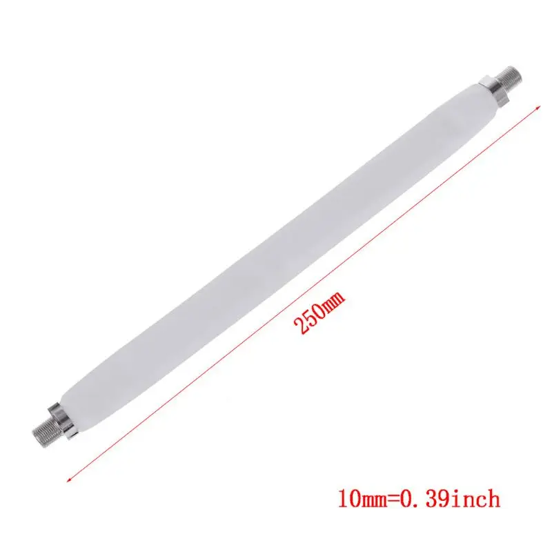 

2PCS Window Flat F Connector Cable Coax Coaxial RG6 RG-6Door TV Satellite