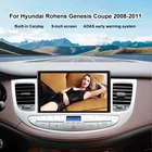 Автомобильная магнитола на Android 11 для Hyundai Rohens Genesis Coupe 2009 2010, автомобильная аудиосистема, мультимедийный плеер, GPS-навигация, головное устройство, Авторадио