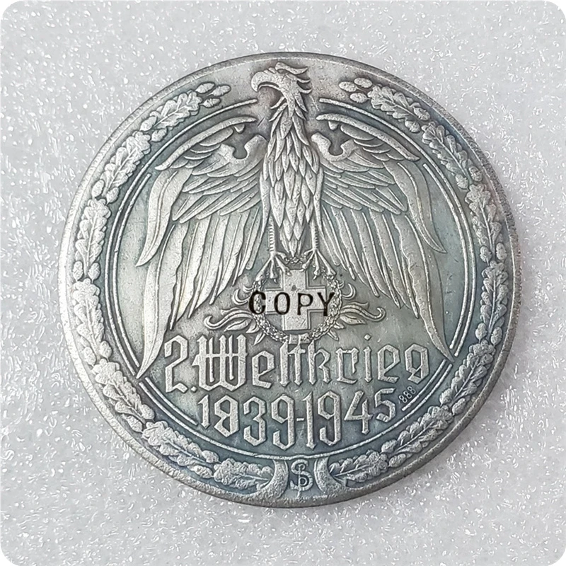 1939-1945 немецкая монета памятная копия | Дом и сад