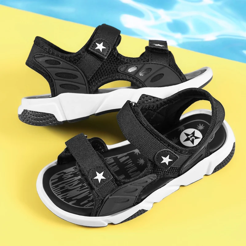

Kids Sandals Soft Sole Comfortable Summer Sandals for Boys Girls Lightweight Outdoor Children's Shoes Beach Travel Sandals