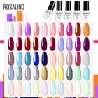Гель-лак для ногтей ROSALIND, цветной, набор гель-лаков для ногтей, топовая база для маникюра, все для ногтей, Полупостоянный праймер для кутикулы