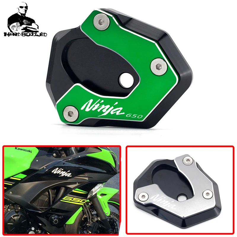 Аксессуары для мотоциклов CNC подставка ног боковая Kawasaki Ninja 650 2017 2019 2020 ninja650