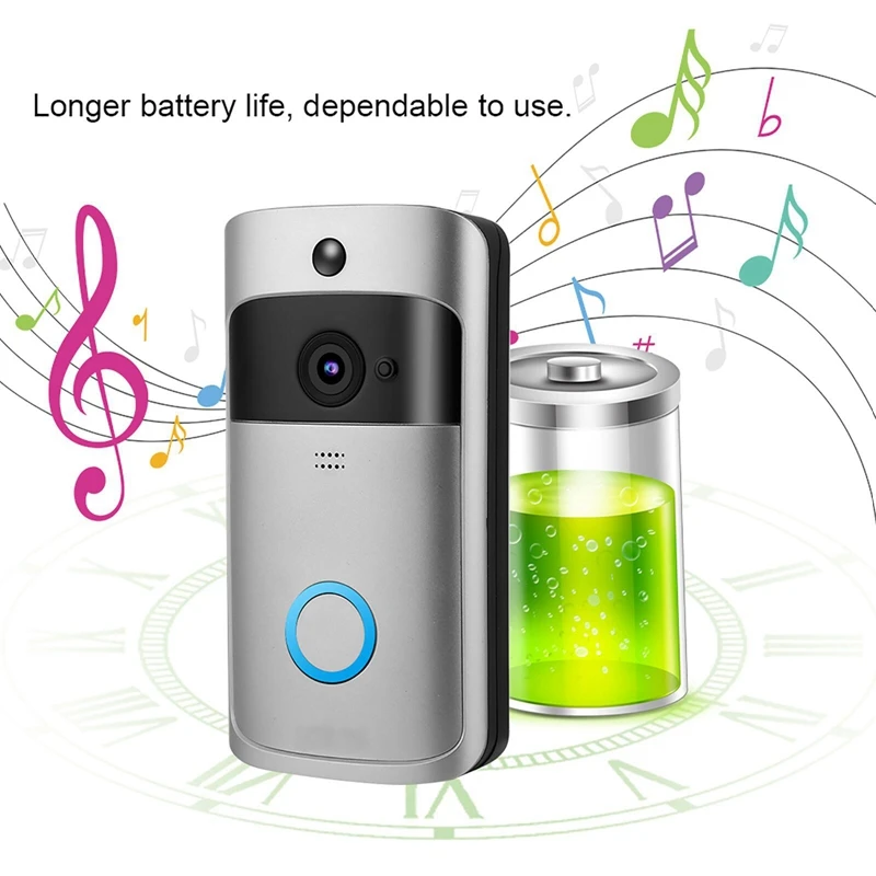 Видеодомофон 720P в реальном времени Wi-Fi камера для домашней системы безопасности