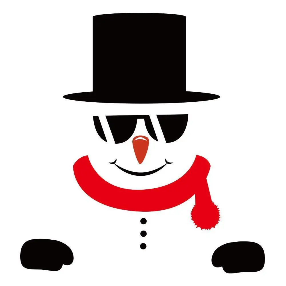 

Car Garage Door Stickers Santa Claus Snowman Room Wall Sticker Decal Christmas Decorations for Home Happy New Year 2022