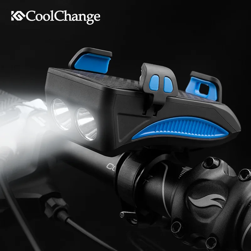 Многофункциональный светодиодный светильник для велосипеда USB Перезаряжаемый