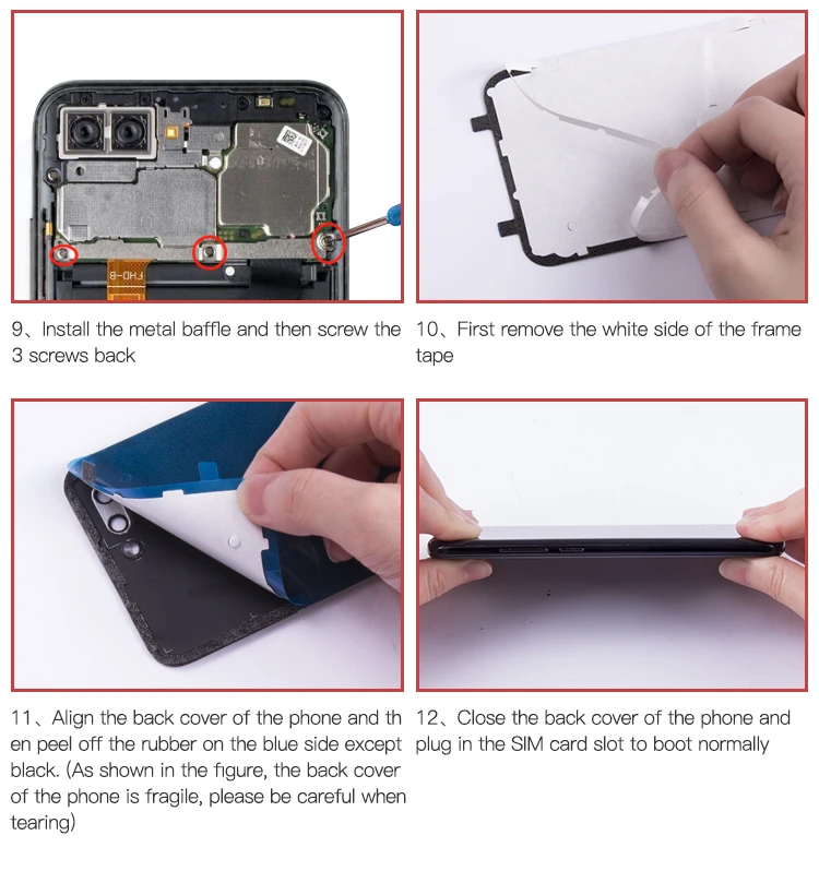 Nohon Аккумулятор для huawei Honor 10 8 7A 7C 5C P9 плюс P8 P9 P10 Lite P20 HB396285ECW HB366481ECW Замена Bateria инструменты