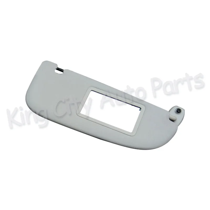 right side CAPQX 1 шт. для peugeot 206 207 для Citroen C2 автомобильный внутренний антибликовый солнцезащитный козырек передний козырек Солнцезащитный козырек с зеркалом комплект с зажимом - Цвет: right side