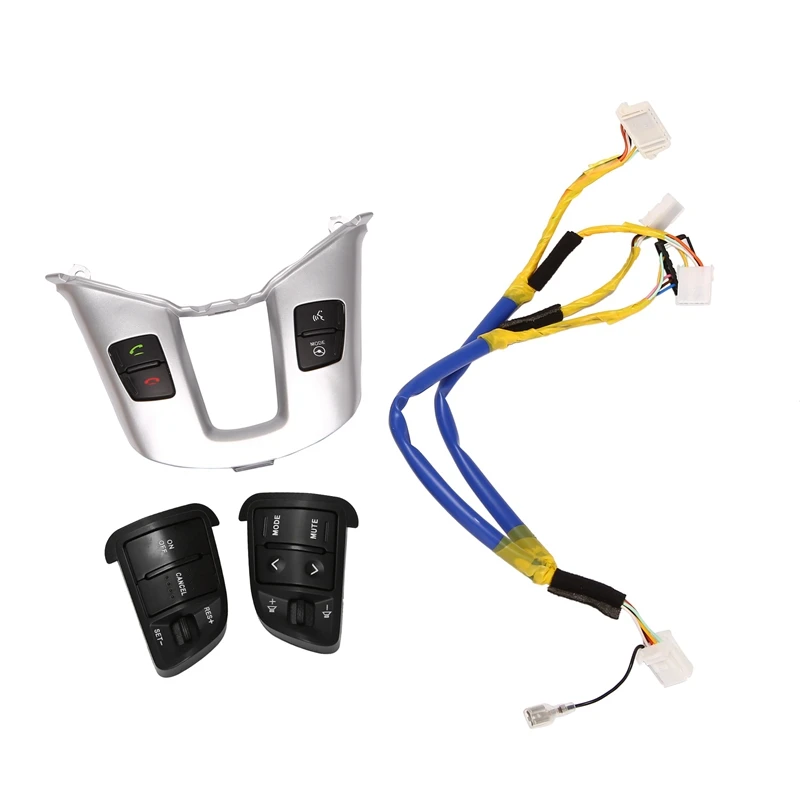 

New Steering Wheel Button Bluetooth Audio Volume Speed Cruise Control Switch for KIA Sportage 2011-2014 2016