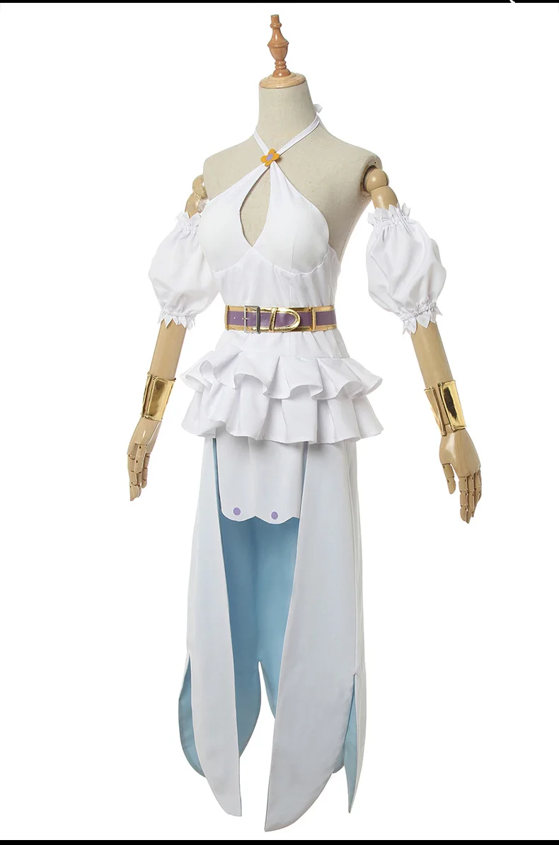 2019 аниме осторожный герой Косплей ристарте косплей костюм белая синяя юбка