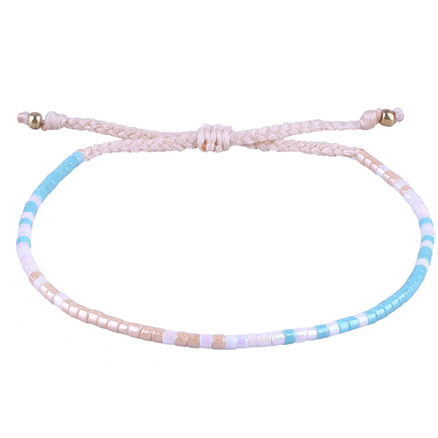 

KELITCH New 2022 Friends Cuff Women Bracelets Boho Miyuki Seed Beaded String Wrap Bracelet Bangles Jewelry Wholesale