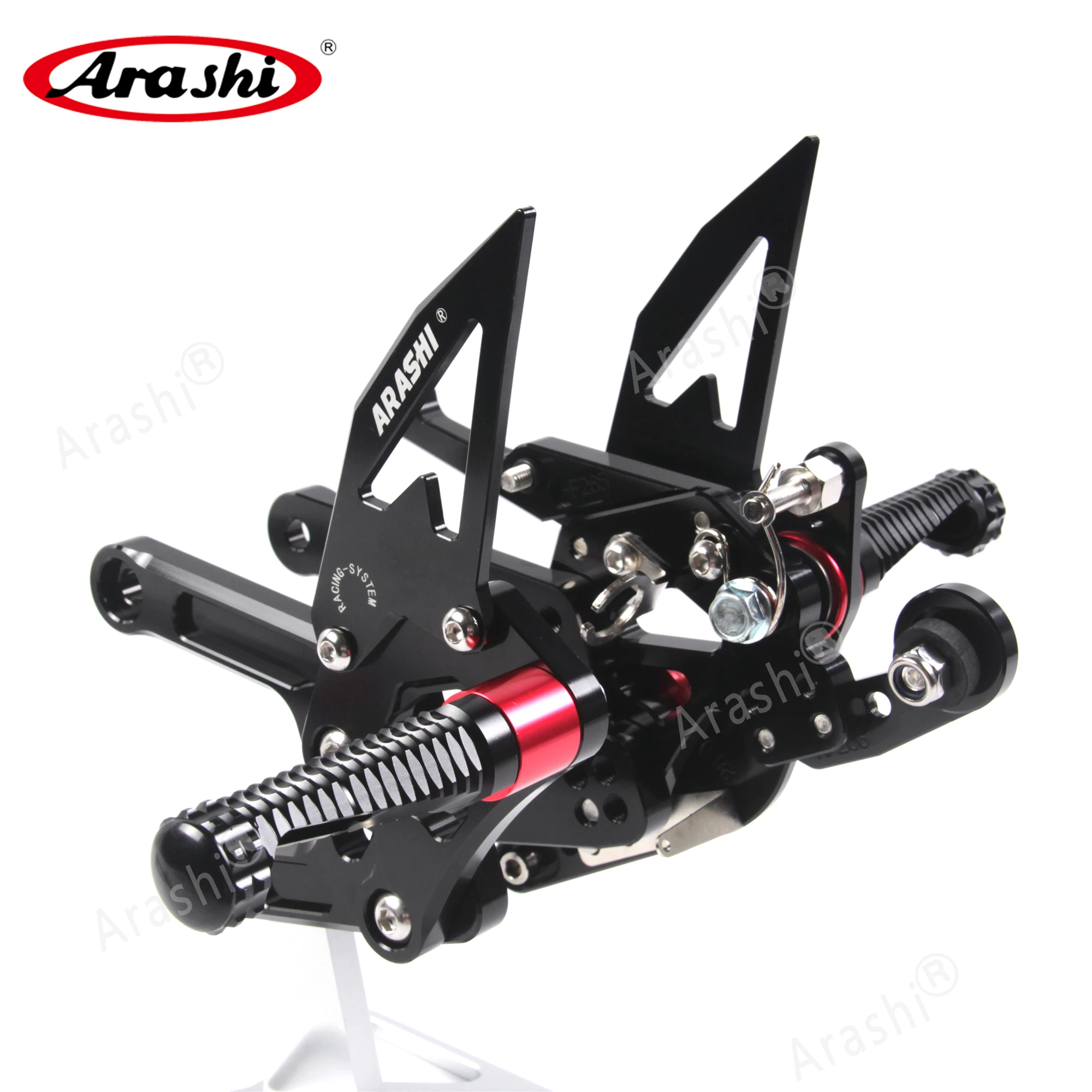 Arashi Регулируемая подставка для ног задние комплекты YAMAHA YZF R6 2006 2016 2007 2008 2009 2010 2011