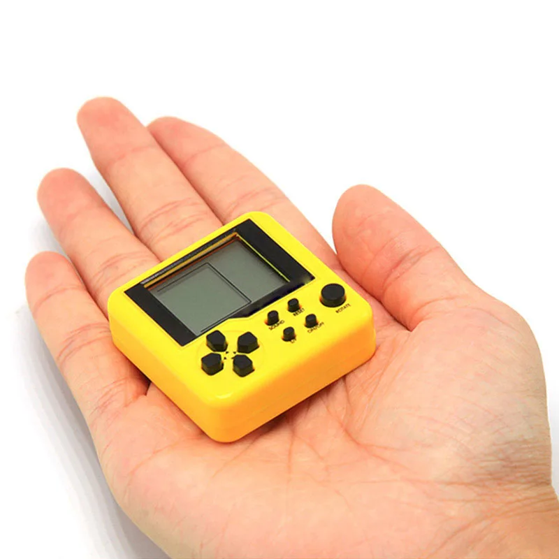 Детская портативная игровая консоль тетрис пазл электронные игрушки мини-игры