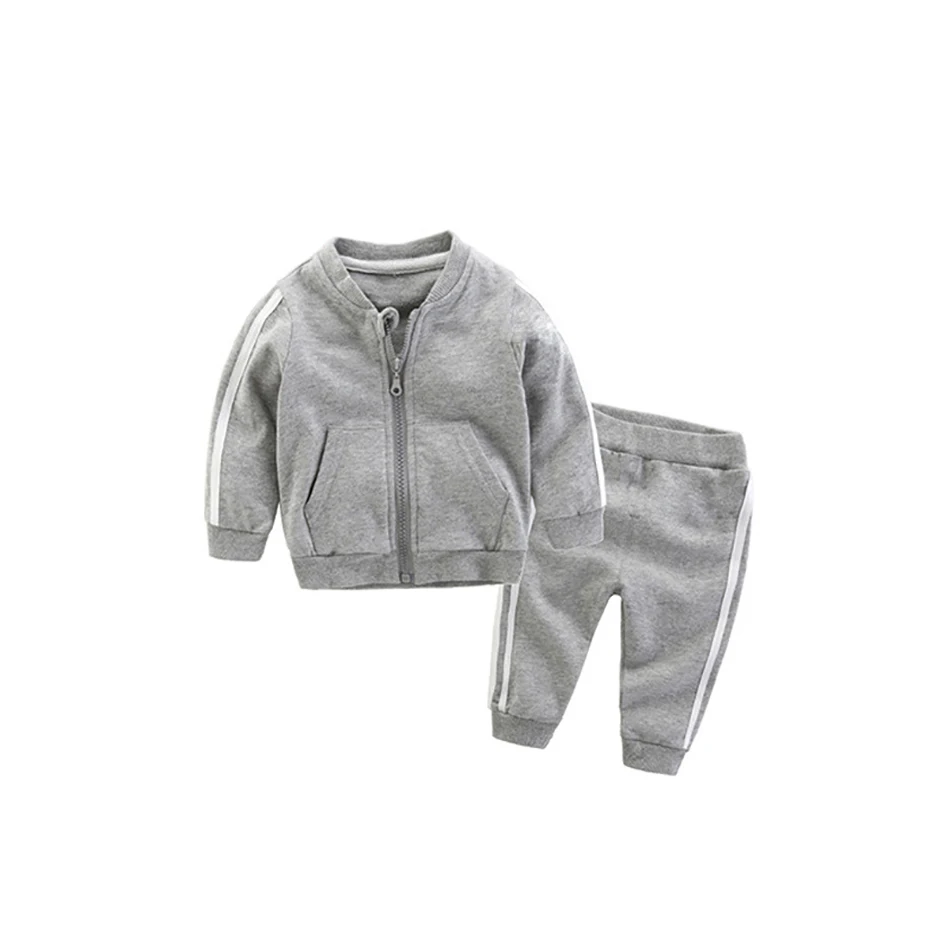 Newborn Toddler Baby Boys Sports Tracksuit Costume Fashion New Infant Outfits Tops Pants Two Pieces Casual Clothing Cotton |