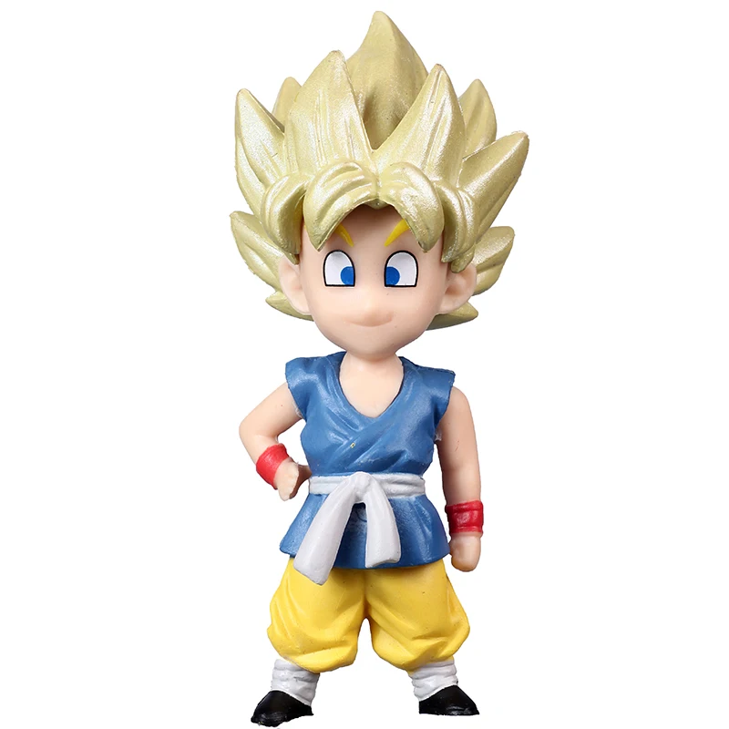 8cm Mini Szie DRX10 Dragon Ball Z Супер крилин куририн ПВХ фигурка Коллекционная модель игрушки DBZ фигурки - Цвет: 8cm Mini Szie DRX10