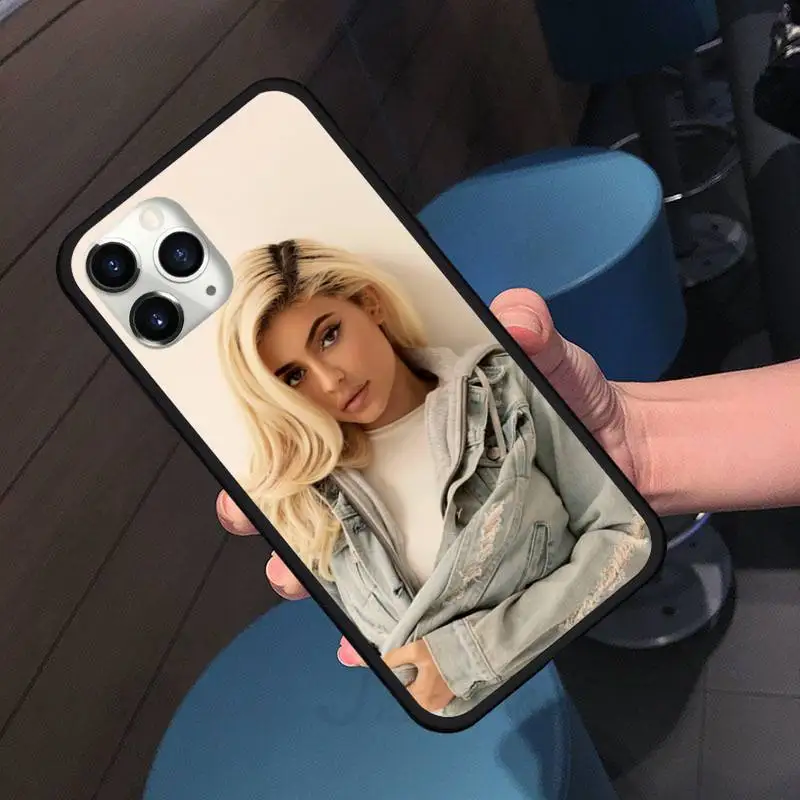 

Kylie Jenner actor Model Phone Case for iPhone 11 12 pro XS MAX 8 7 6 6S Plus X 5S SE 2020 XR shell cover funda