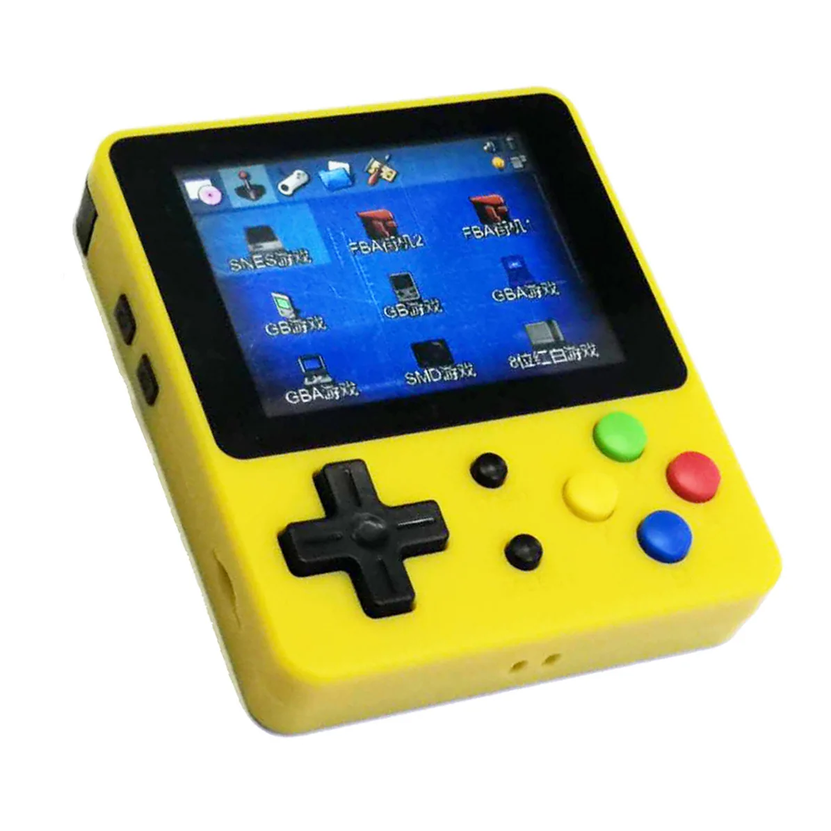 Yellow CoolBaby LDK игровая консоль в стиле ретро мини портативные игровые плееры портативная консоль для детей в стиле ретро Mini consola boy tetris - Цвет: Yellow