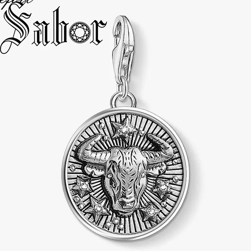 Подвеска-талисман со знаками Зодиака Телец Модная бижутерия модный подарок для