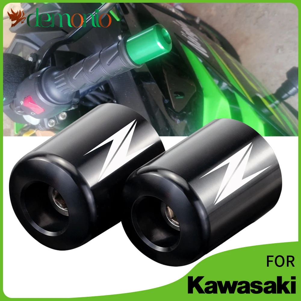 Наконечники руля для Kawasaki Z650 Z750 Z800 Z900 Z1000 Z250 Z400 ZX14R ZZR1400 7/8 &quot22 мм мотоциклетный