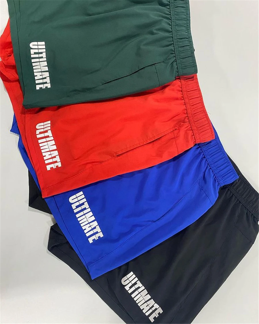 

2021 Summer New Sports And Leisure Cool Beach Shorts Men's Jogging Polyester Quick-Dryiang Skateboard Gyms Fitness 3-Point Pants