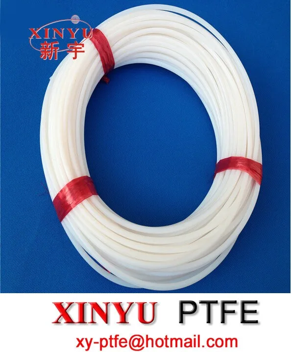 Высокая точность 100% чистая Трубка PTFE F4 шланг трубка белый Размер