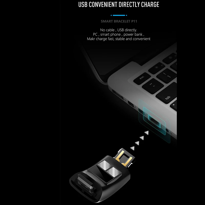 

Smartband P11 Plus ECG Watch Heart Rate Monitor PPG Smart Waterproof